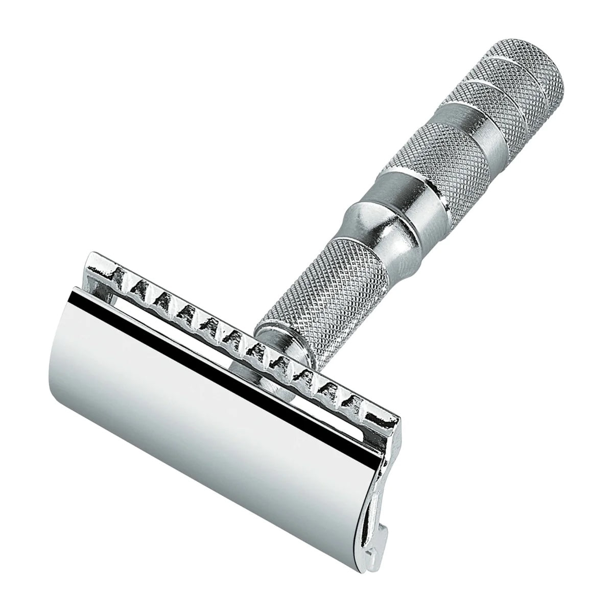Merkur Solingen 933 Close Comb Travel Razor with Leather Case