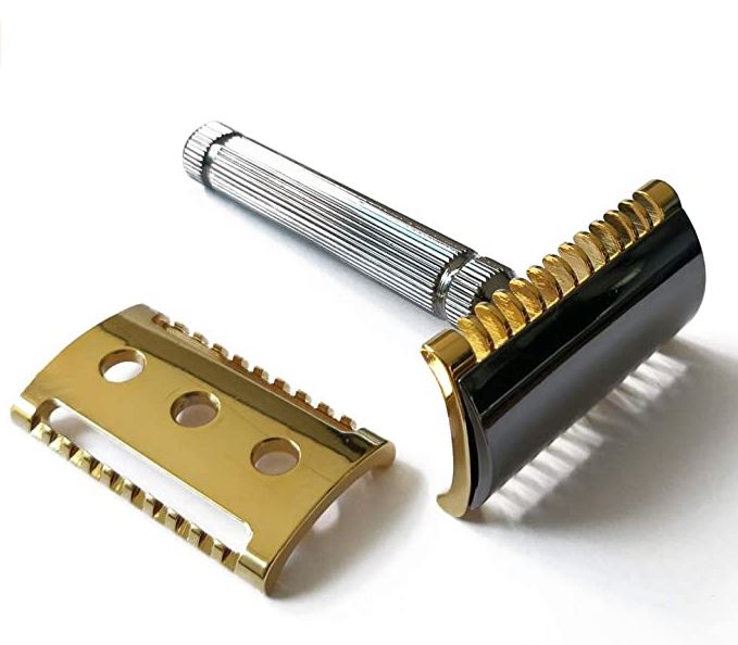 Fatip il Piccolo Special Edition Double Edge Safety Razor with 2 Combs
