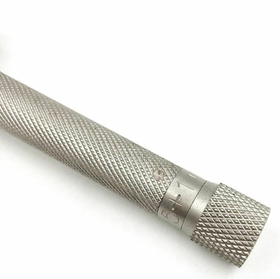 PARKER VAR - SC ADJUSTABLE SAFETY RAZOR - SATIN CHROME - 10 FREE BLADES