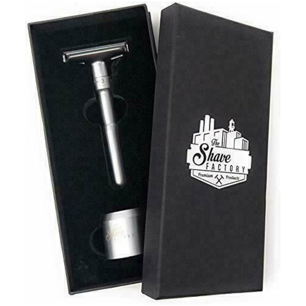 The Shave Factory Premium Adjustable Double Edge Safety Razor